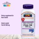 21St Century Omega 3 Fish Oil 1000 Mg Softgels 90s