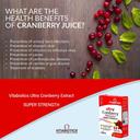 Vitabiotics Ultra Cranberry Extract 750mg Tablets 30s