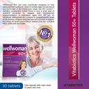 Vitabiotics Wellwoman 50+ Tablets 30s