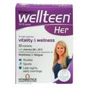 Vitabiotics Wellteen Her Multivitamin Tablets 30s