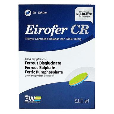 Eirofer Cr Controlled Release Iron 30 mg Tablets 20s