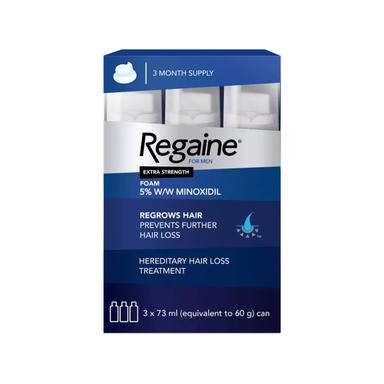Regaine 5% Foam For Men 73ml 3s