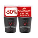 Vichy Homme 72h Extreme Control Anti Transpirant Deodorant Roll-On 50ml Offer Package
