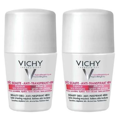 Vichy Anti Perspirant Beauty Deo Roll-on For Women 50ml Promo Pack