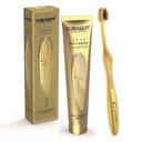 Curasept Gold Lux Luxury Whitening Toothpaste 75ml + Whitening Toothbrush