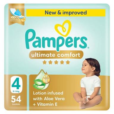 Pampers Ultimate Comfort Diapers Size 4 54s