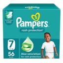 Pampers Rash Protection Diapers Size 7 Jumbo Box 56s