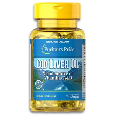Puritan's Pride Cod Liver Oil Softgels 30s