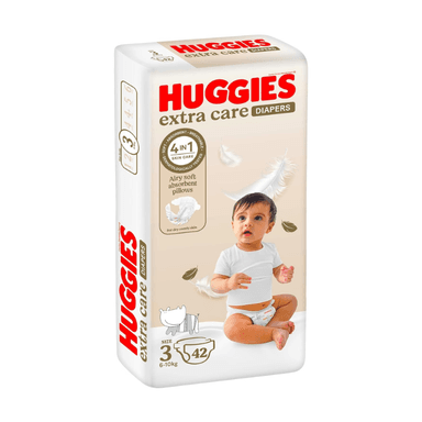 Huggies Extra Care Size 3 Diapers 42s