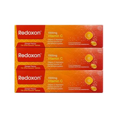 Redoxon Effervescent Tablet Vitamin C 1000mg Buy 2 Get 1 Free