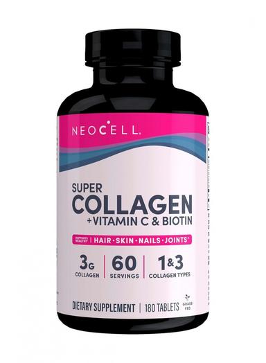Neocell Super Collagen + Vitamin C + Biotin Tablet 180s