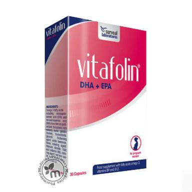 Vitafolin Dha + Epa Capsules 30's