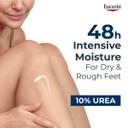 Eucerin UreaRepair 10% Urea Foot Cream with Ceramide, Smoothes Callouses and Thickened Heels 100ml