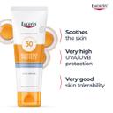 Eucerin Sun Sensitive Protect Facial Sunscreen, High UVA/UVB Protection, SPF 50+ 50ml