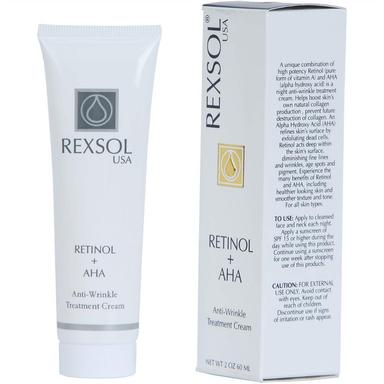 Rexsol Retinol + Aha Anti-wrinkle Cream 60ml