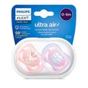 PHILIPS AVENT PA235 ULTRA AIR PACIFIER 0-6M MIXED 2S