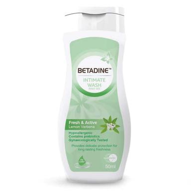 Betadine Fresh & Active Lemon Intimate Wash 50 Ml