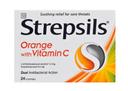 STREPSILS ORANGE WITH VITAMIN C 24S