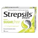 STREPSILS SUGAR FREE LEMON LOZENGES 16'S