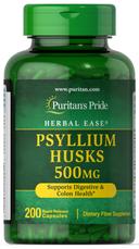 Puritan's Pride Psyllium Husks 500mg Capsule 200s
