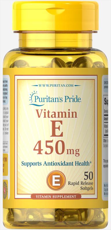 Puritan's Pride Vit E 1000 Iu Softgel 50s