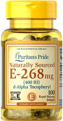 PURITAN'S PRIDE VIT E 400 IU SOFTGEL 100S