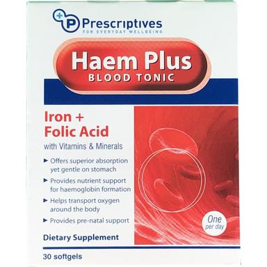 Prescriptives Haem Plus Capsule 30s