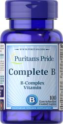 Puritan's Pride Complete B Complex Tablet 100s