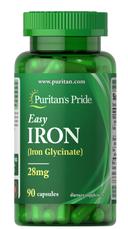 Puritan's Pride Easy Iron 28mg Capsule 90s
