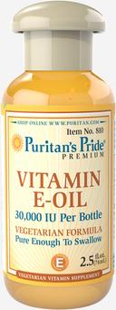 PURITAN'S PRIDE VITAMIN E-OIL 30.000 IU 74ML