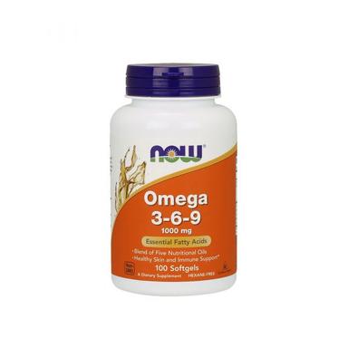 Now Omega 3 6 9 1000mg Softgels 100s