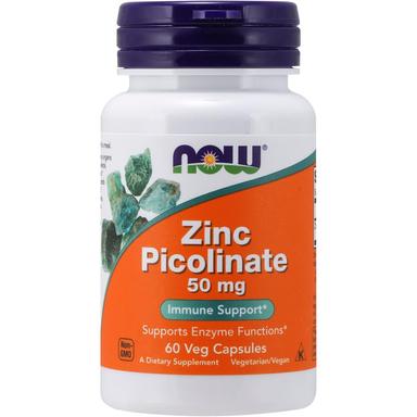 Now Zinc Picolinate 50mg Capsule 60s