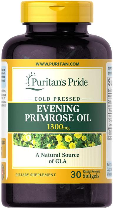 Puritan's Pride Evening Primrose Oil 1300mg Tablet 30s