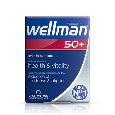 Vitabiotics Wellman 50+ Tab 30s