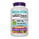WN OMEGA 3 SALMON & FISH OILS SOFTGEL 180'S