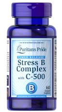 PURITAN'S PRIDE STRESS B COMPLEX C 500MG 60S