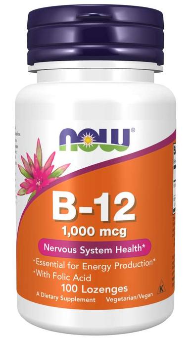 Now B-12 1000mcg Lozenges 100s
