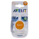 PHILIPS AVENT PA009 CLASSIC+ TEATS 4 HOLES 6M+ 2S
