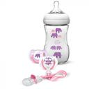 PHILIPS AVENT PA438 NAT FEED BOT PURPLE SET