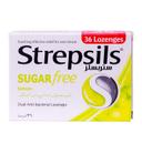 STREPSILS SUGAR FREE LEMON LOZENGES 36'S