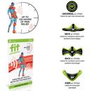 SYNERGY FIT KNEE RELIEF PATCH 2S