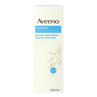 Aveeno Dermexa Daily Emollient Cream For very dry itchy skin 200ml