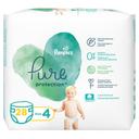 PAMPERS PURE 4 28S