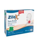 ZILOX SORE THROAT LOZENGES 24S
