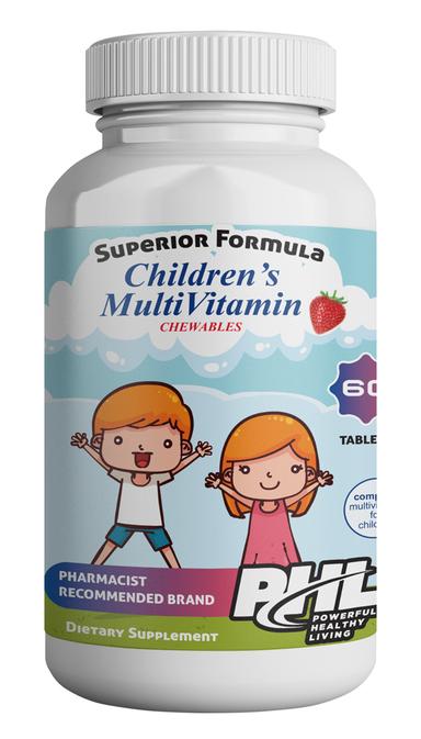 Phl Children M/vitamin Strawberry Chew Tab 60s