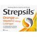 STREPSILS ORANGE WITH VITAMIN C 36S