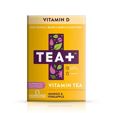 Vitabiotics Tea+vit D Tea Bags 14s