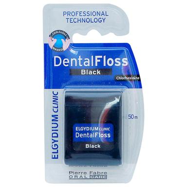 Elgydium Black Dental Floss 50m