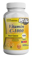 PHL VITAMIN C 1000MG TAB 100S