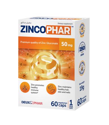 Zincophar 50mg Cap 60s